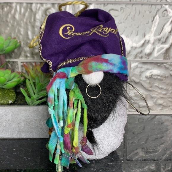 Bearded Pirate Fuzzy Sock Gnome - Picture 2 of 8